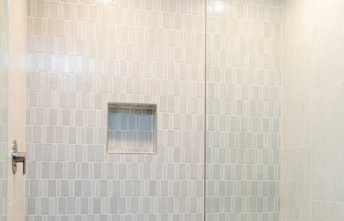 building a tiled shower