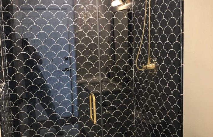 custom tile shower